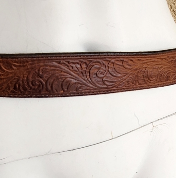 CODY JAMES VINTAGE LEATHER BELT - Picture 6 of 7